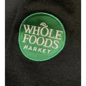 Whole Foods Market Grocery Store Employee Full Zip Logo Hoodie M Organic Cotton
